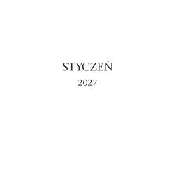 2027. Kalendarz pomorski